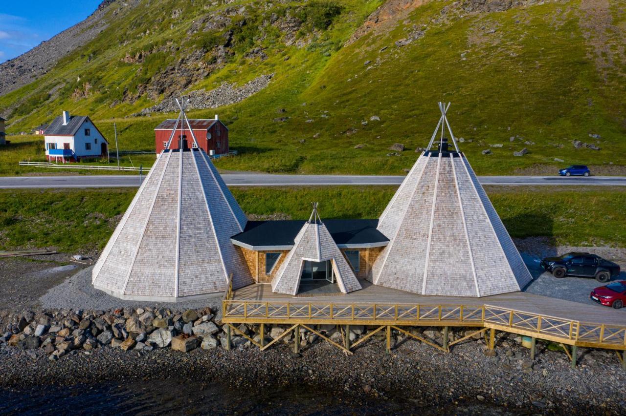 Sarnes Seaside Cabins Honningsvåg Eksteriør bilde