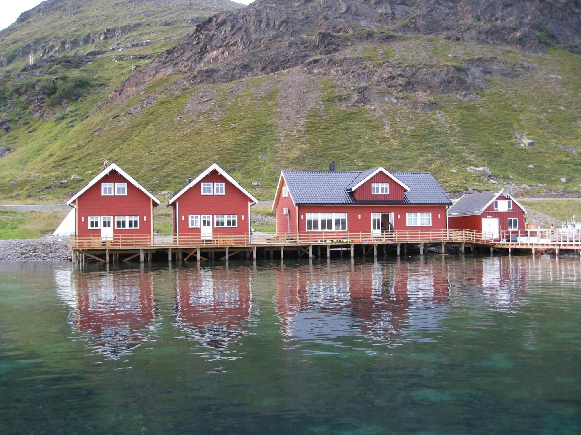 Sarnes Seaside Cabins Honningsvåg Eksteriør bilde